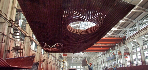 15CrMog侧包墙吹灰孔管屏