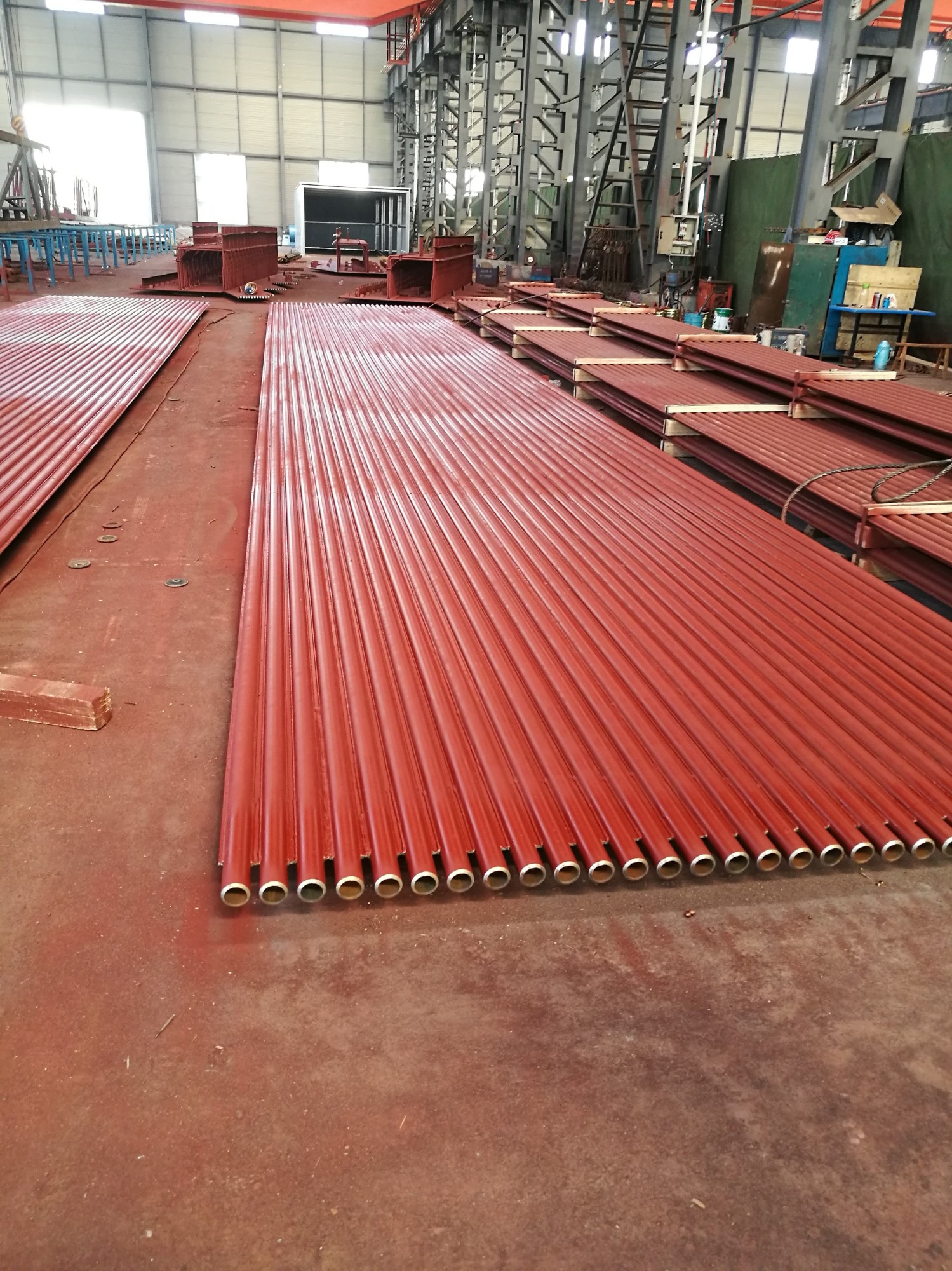 鳍片管排\Φ38×7 15CrMoG|鳍片\6.4×15×2000 SA387-Gr12CL1