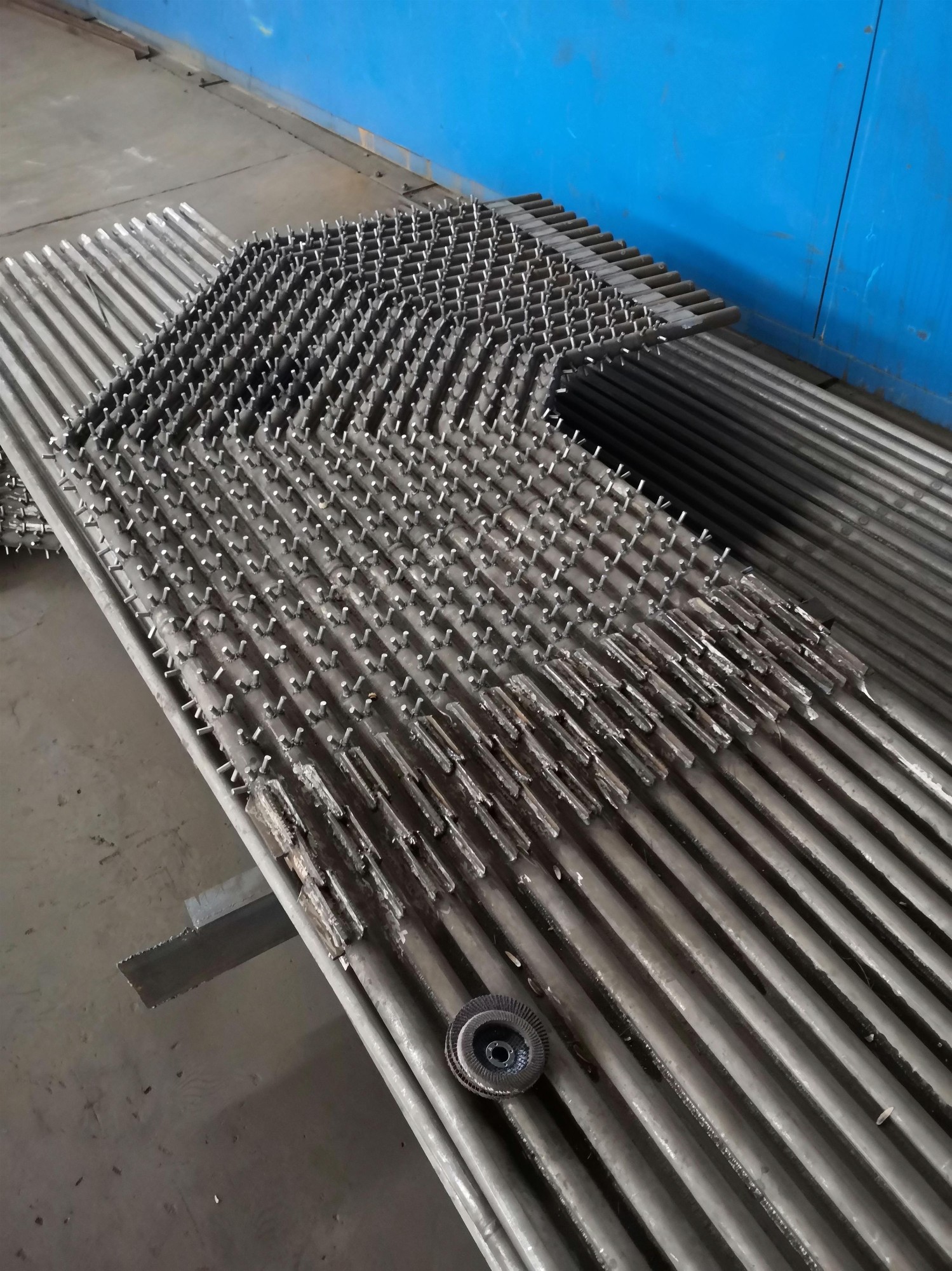 内螺纹鳍片管|Φ63.5×7.5鳍片倒角30度H=5Δ=6|SA-210C(鳍片20G)渗铝