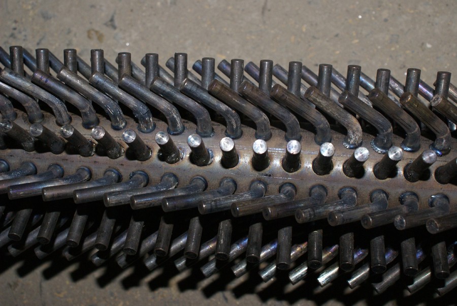 带鳍片水冷壁管|Φ57×6.5mm 材质：SA-210C